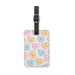 Personalised Heart Sweets Luggage Tag