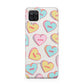 Personalised Heart Sweets Samsung A12 Case