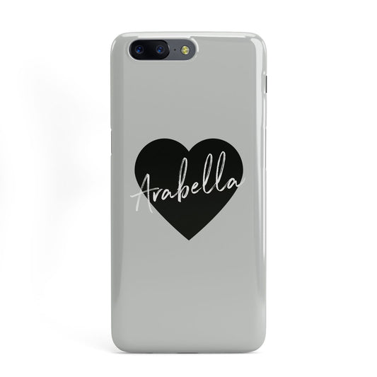 Personalised Heart Valentines OnePlus Case