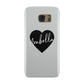 Personalised Heart Valentines Samsung Galaxy Case