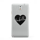 Personalised Heart Valentines Samsung Galaxy Note 3 Case