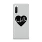 Personalised Heart Valentines Sony Xperia 10 III Case