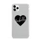 Personalised Heart Valentines iPhone 11 Pro Max 3D Tough Case
