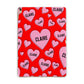 Personalised Hearts Apple iPad Gold Case