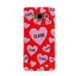 Personalised Hearts Samsung Galaxy A3 Case