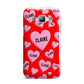 Personalised Hearts Samsung Galaxy J1 2015 Case