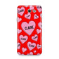 Personalised Hearts Samsung Galaxy J7 2017 Case