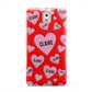 Personalised Hearts Samsung Galaxy Note 3 Case