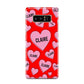 Personalised Hearts Samsung Galaxy Note 8 Case