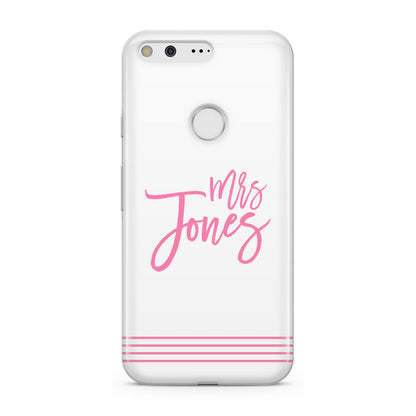 Personalised Hers Google Pixel Case