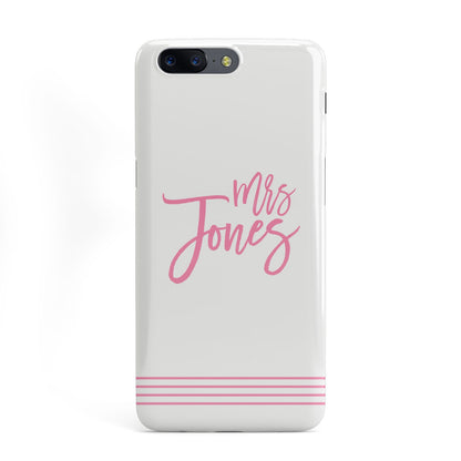 Personalised Hers OnePlus Case