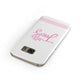 Personalised Hers Samsung Galaxy Case Front Close Up