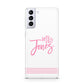 Personalised Hers Samsung S21 Plus Phone Case