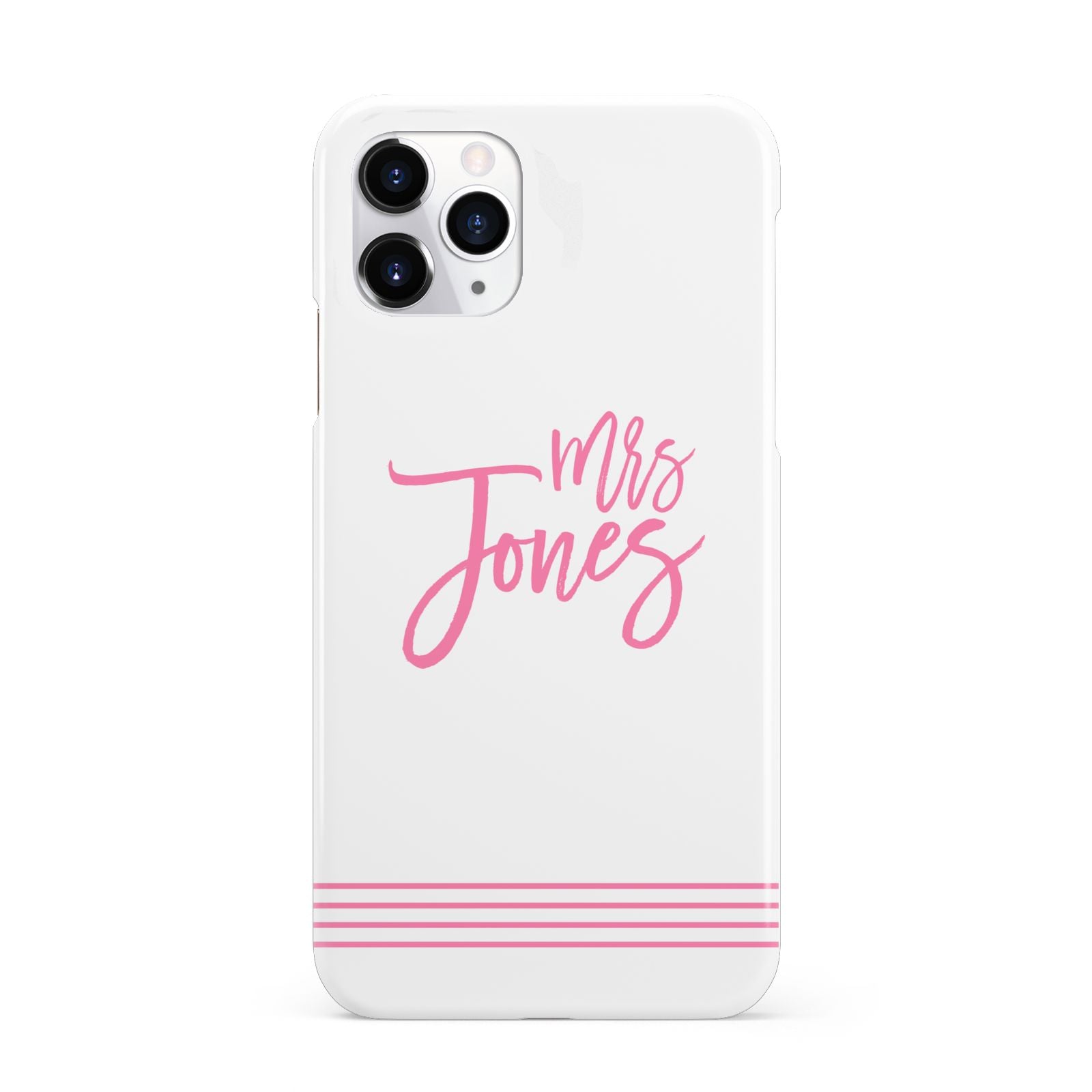 Personalised Hers iPhone 11 Pro 3D Snap Case