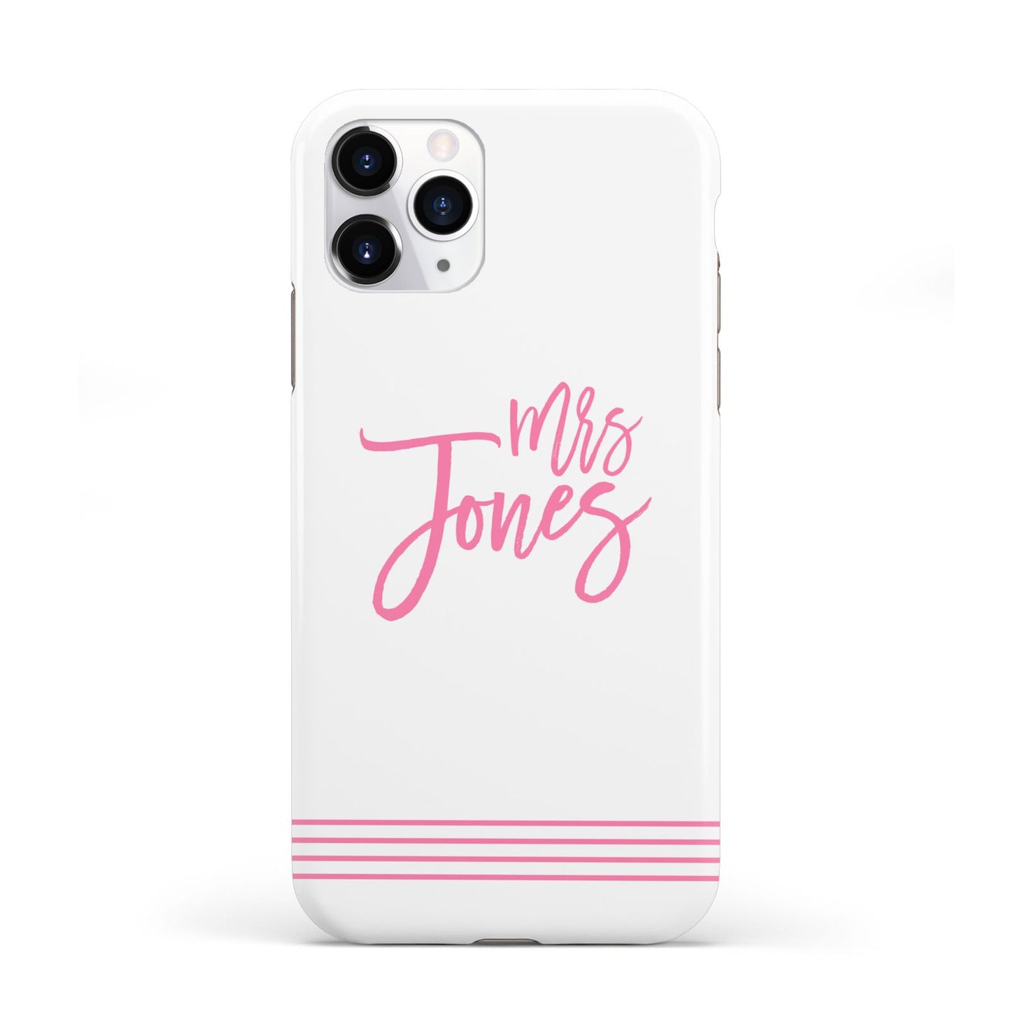 Personalised Hers iPhone 11 Pro 3D Tough Case