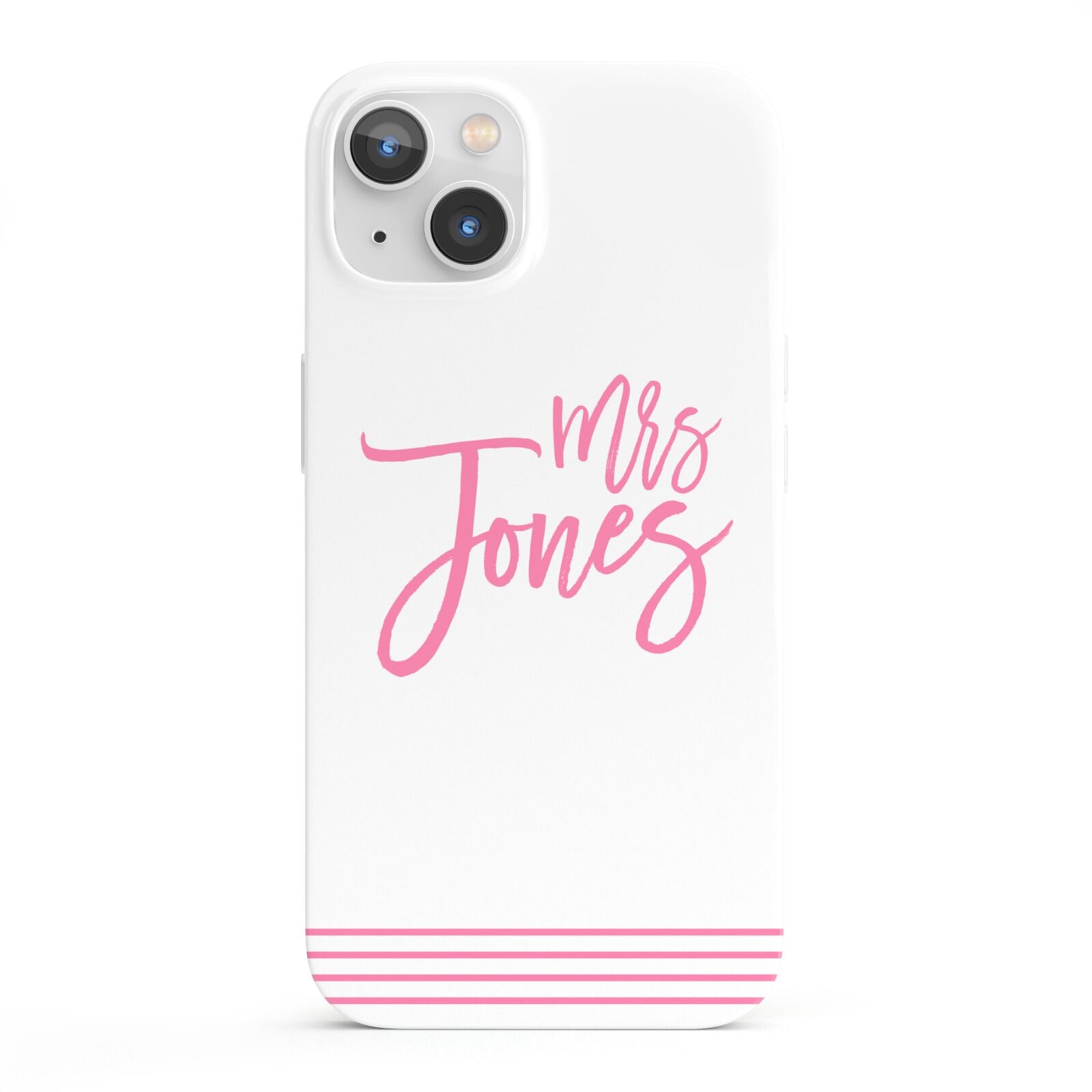 Personalised Hers iPhone 13 Full Wrap 3D Snap Case