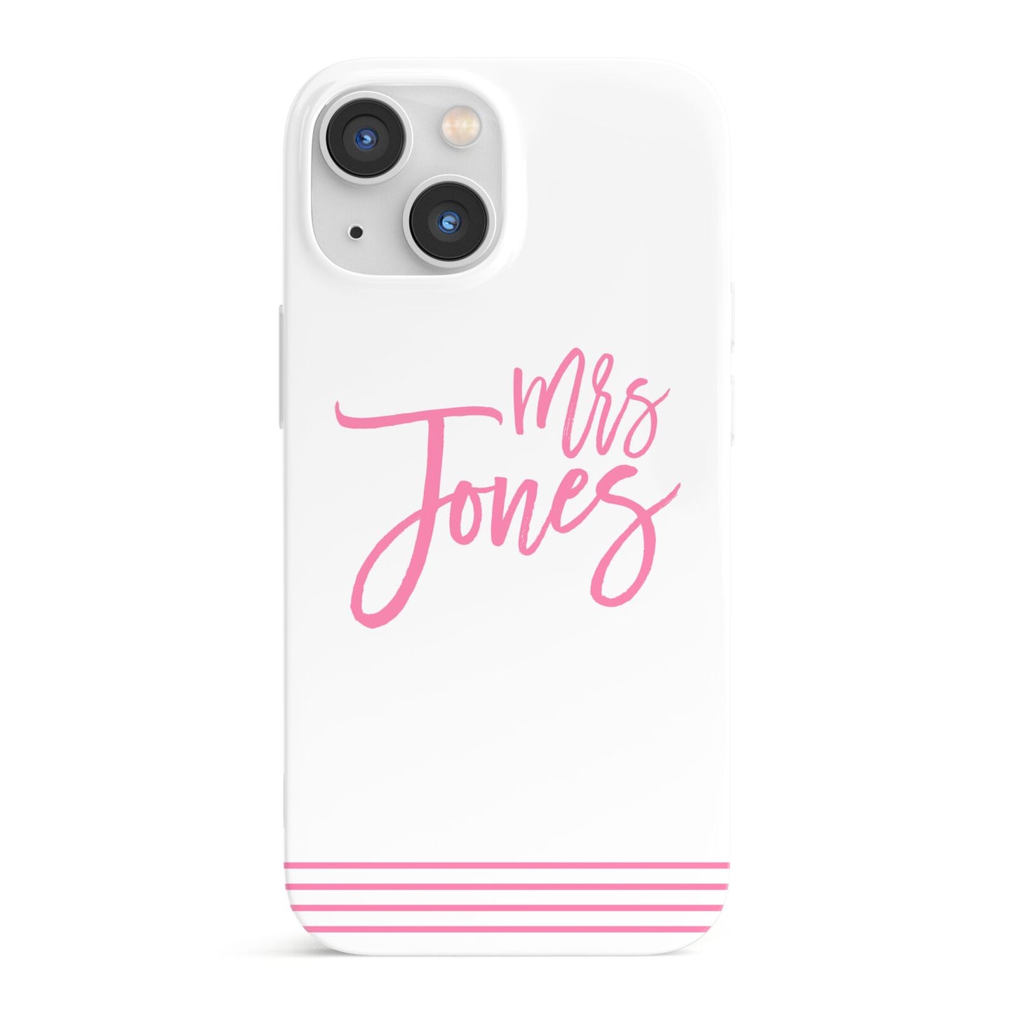 Personalised Hers iPhone 13 Mini Full Wrap 3D Snap Case