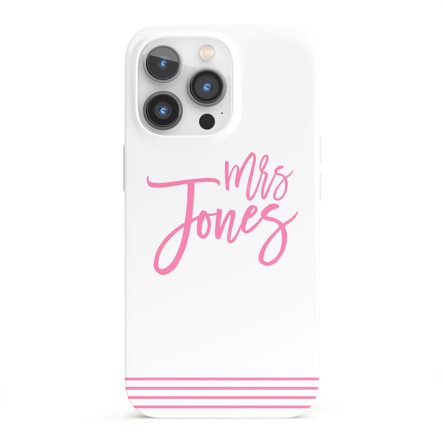 Personalised Hers iPhone 13 Pro Full Wrap 3D Snap Case