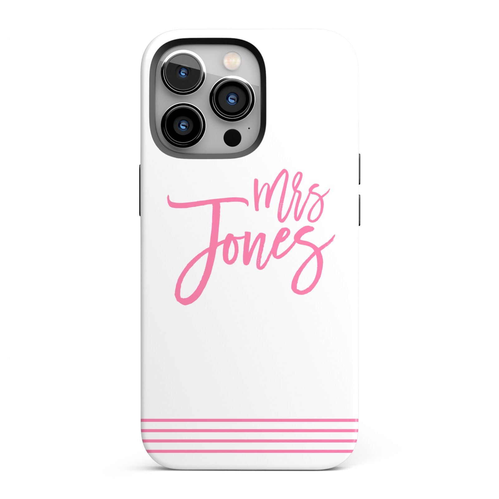 Personalised Hers iPhone 13 Pro Full Wrap 3D Tough Case