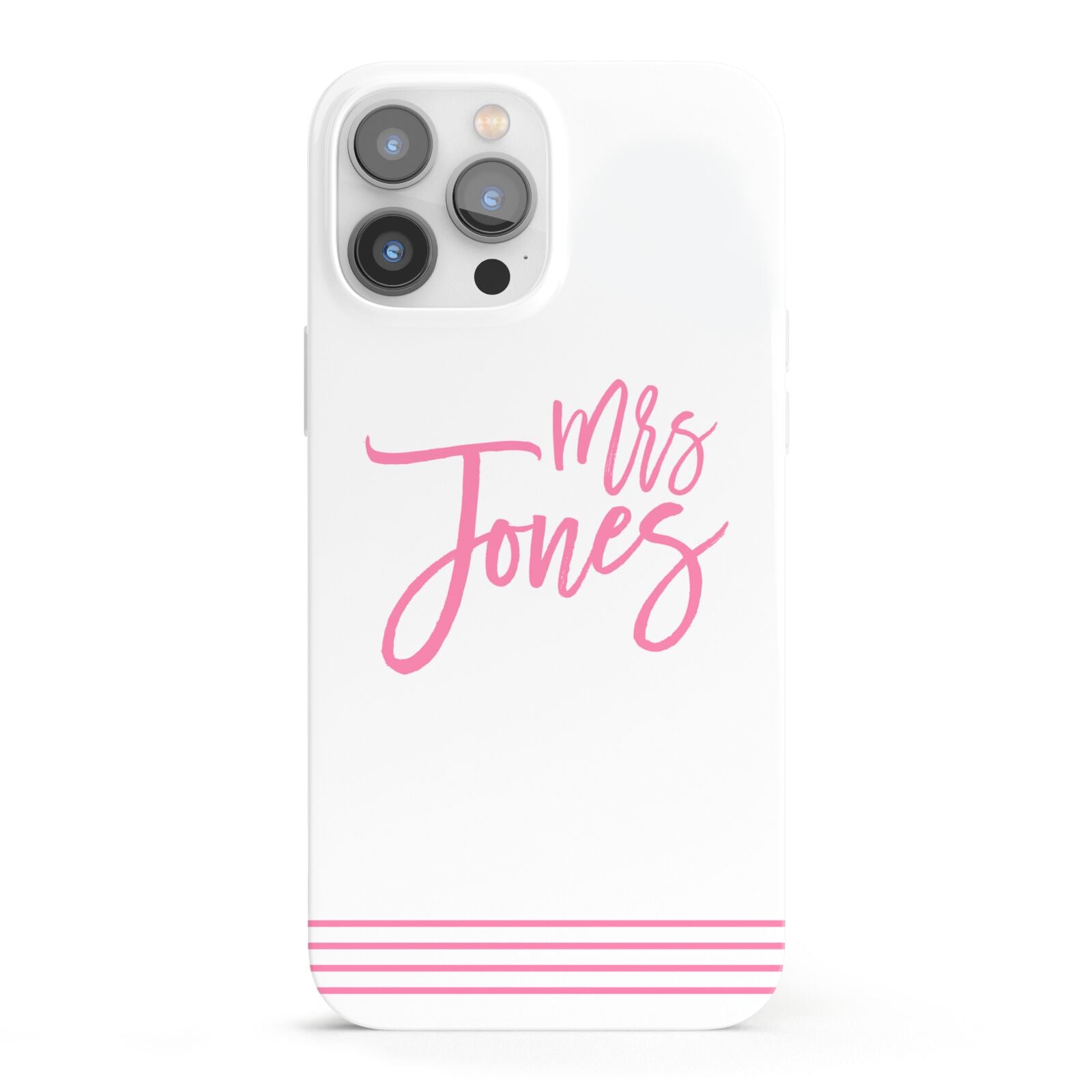Personalised Hers iPhone 13 Pro Max Full Wrap 3D Snap Case