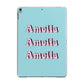 Personalised Hippie Apple iPad Grey Case