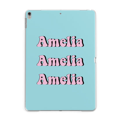 Personalised Hippie Apple iPad Silver Case