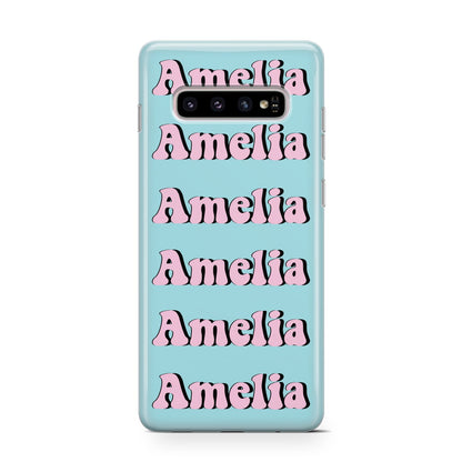 Personalised Hippie Samsung Galaxy S10 Case