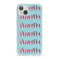 Personalised Hippie iPhone 13 Clear Bumper Case