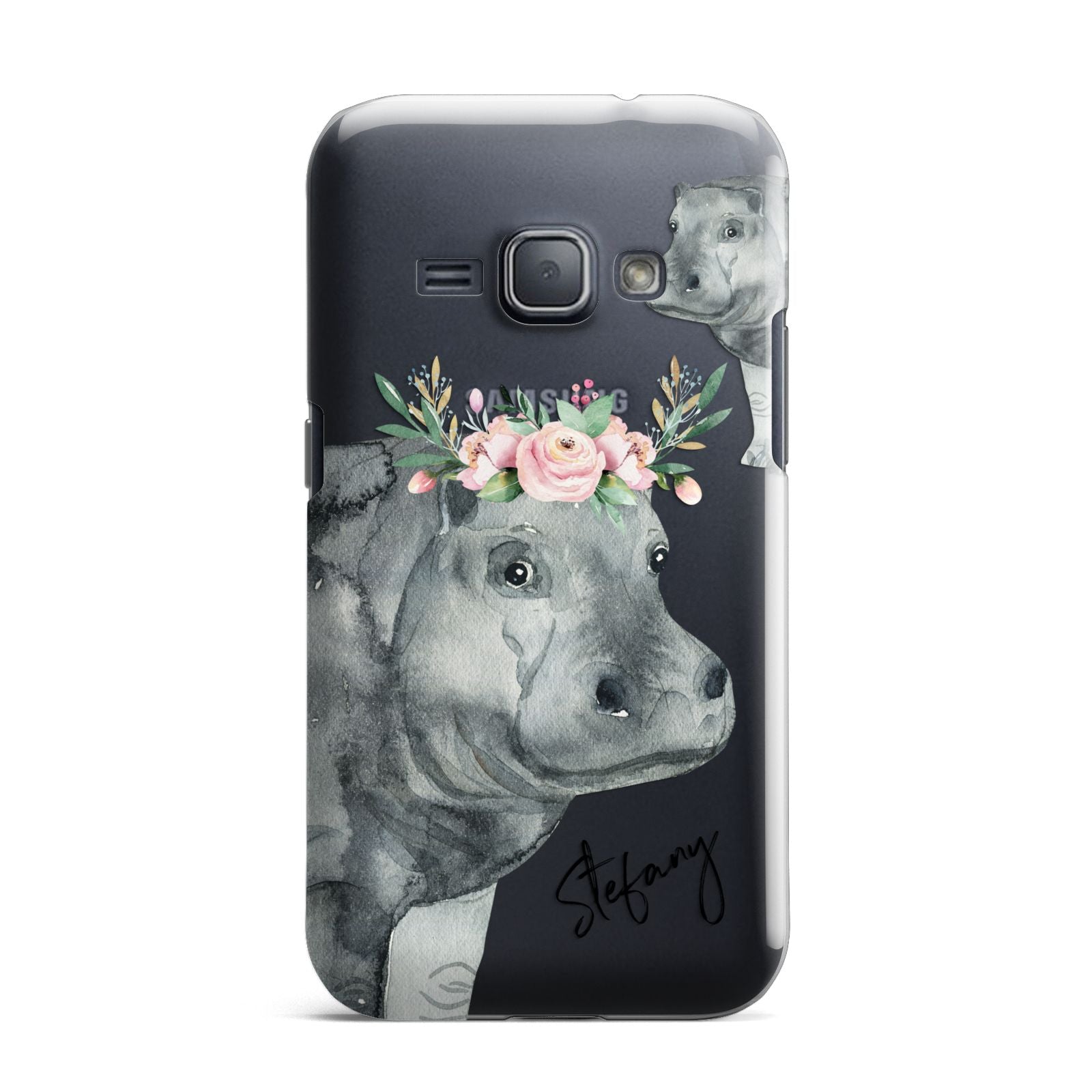 Personalised Hippopotamus Samsung Galaxy J1 2016 Case