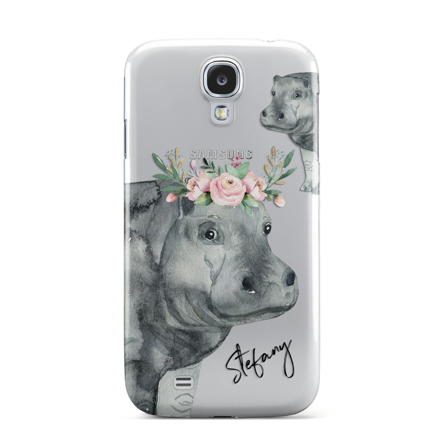 Personalised Hippopotamus Samsung Galaxy S4 Case