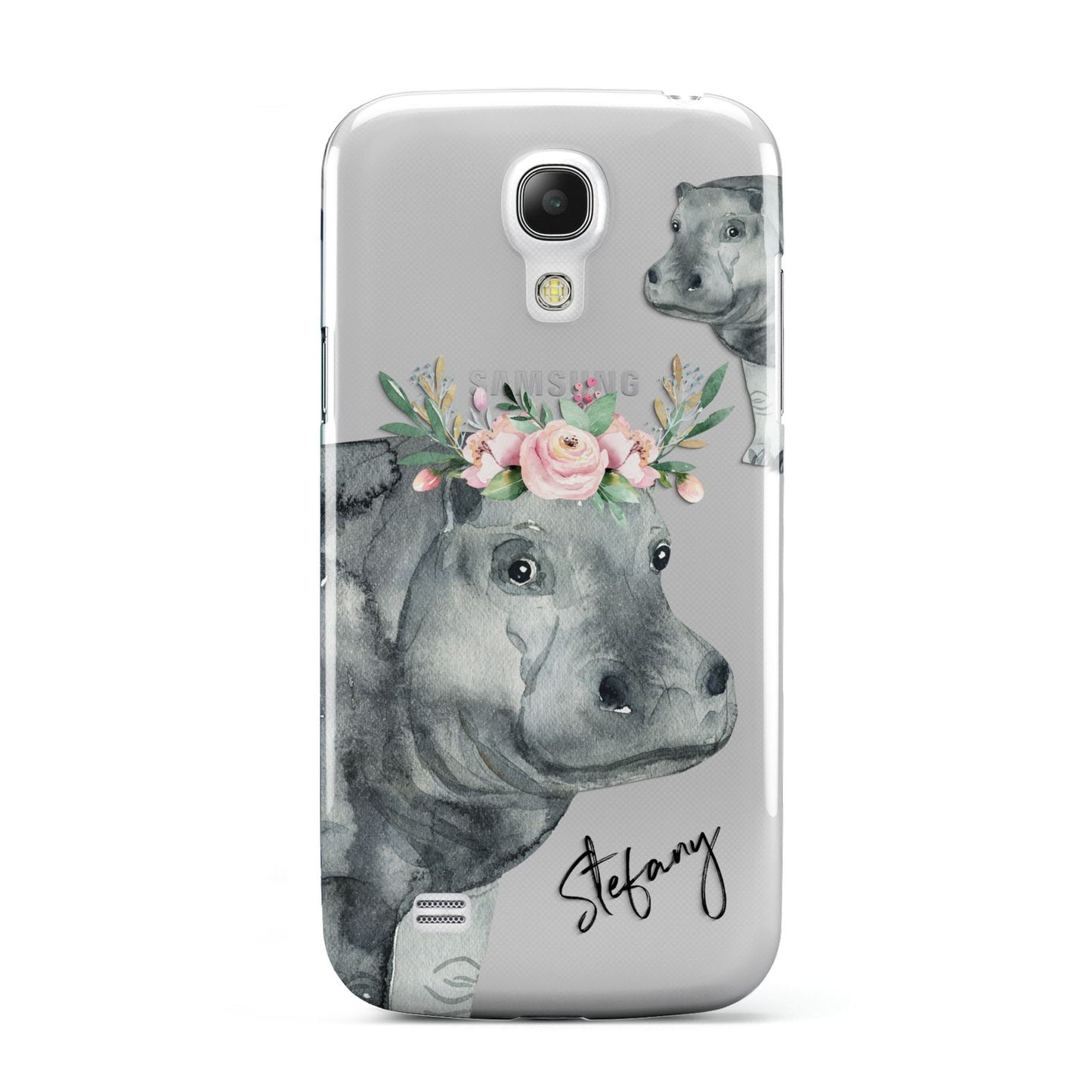 Personalised Hippopotamus Samsung Galaxy S4 Mini Case