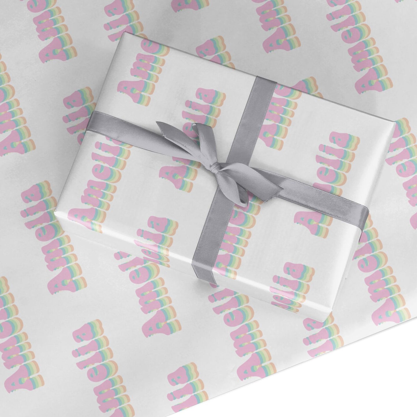 Personalised Hippy Name Custom Wrapping Paper
