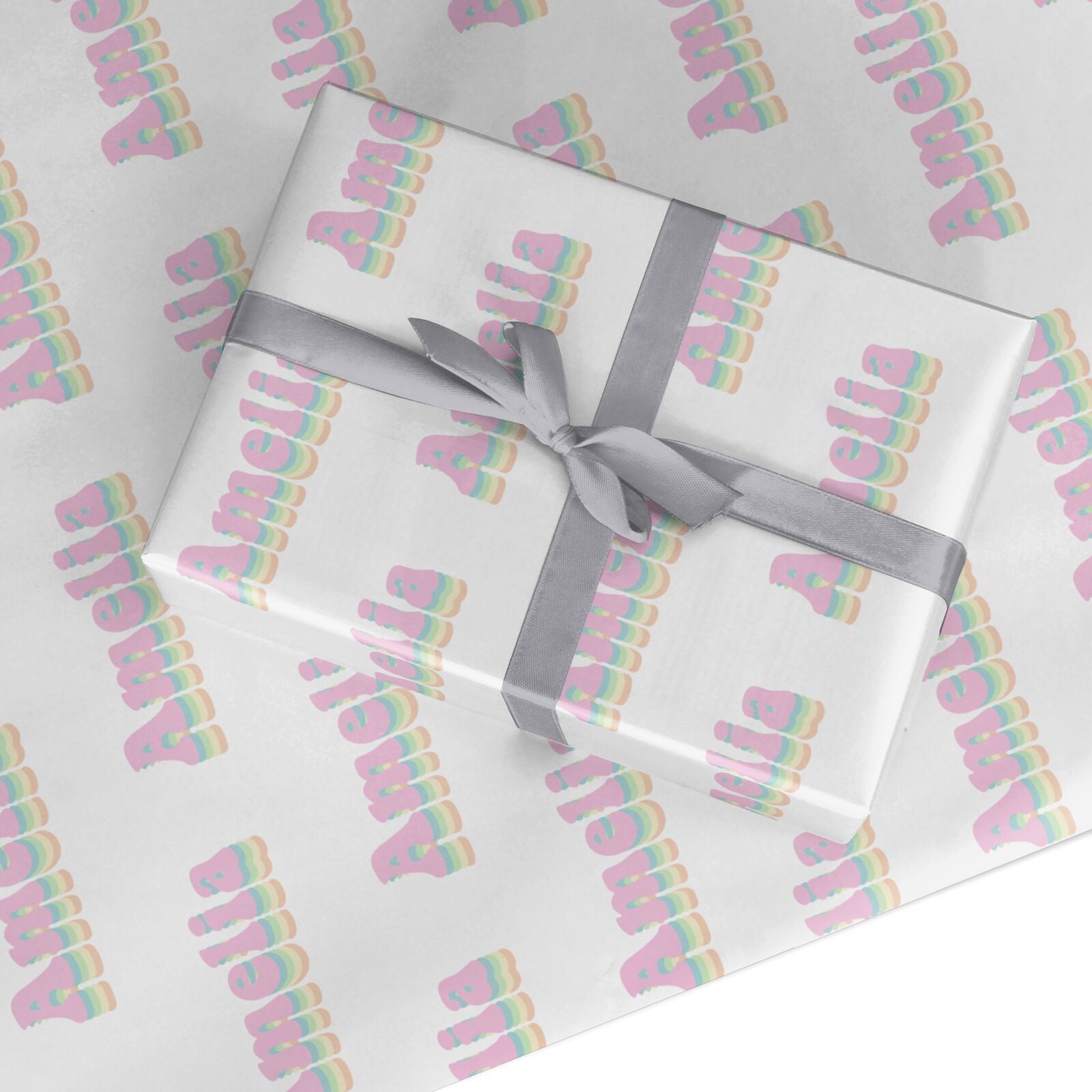 Personalised Hippy Name Custom Wrapping Paper