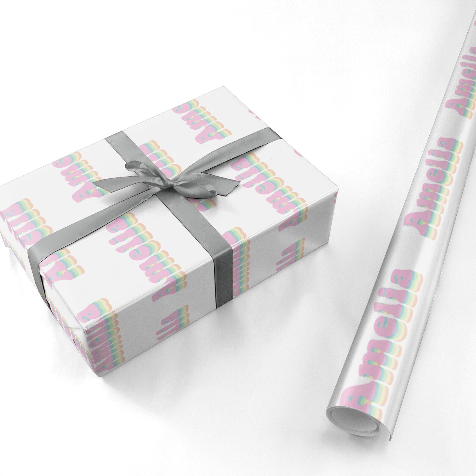 Personalised Hippy Name Personalised Wrapping Paper