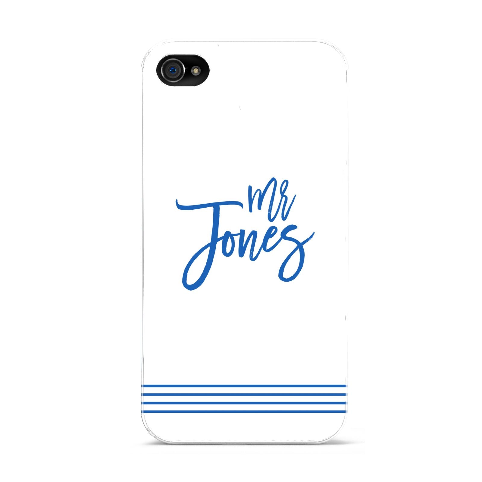 Personalised His Apple iPhone 4s Case