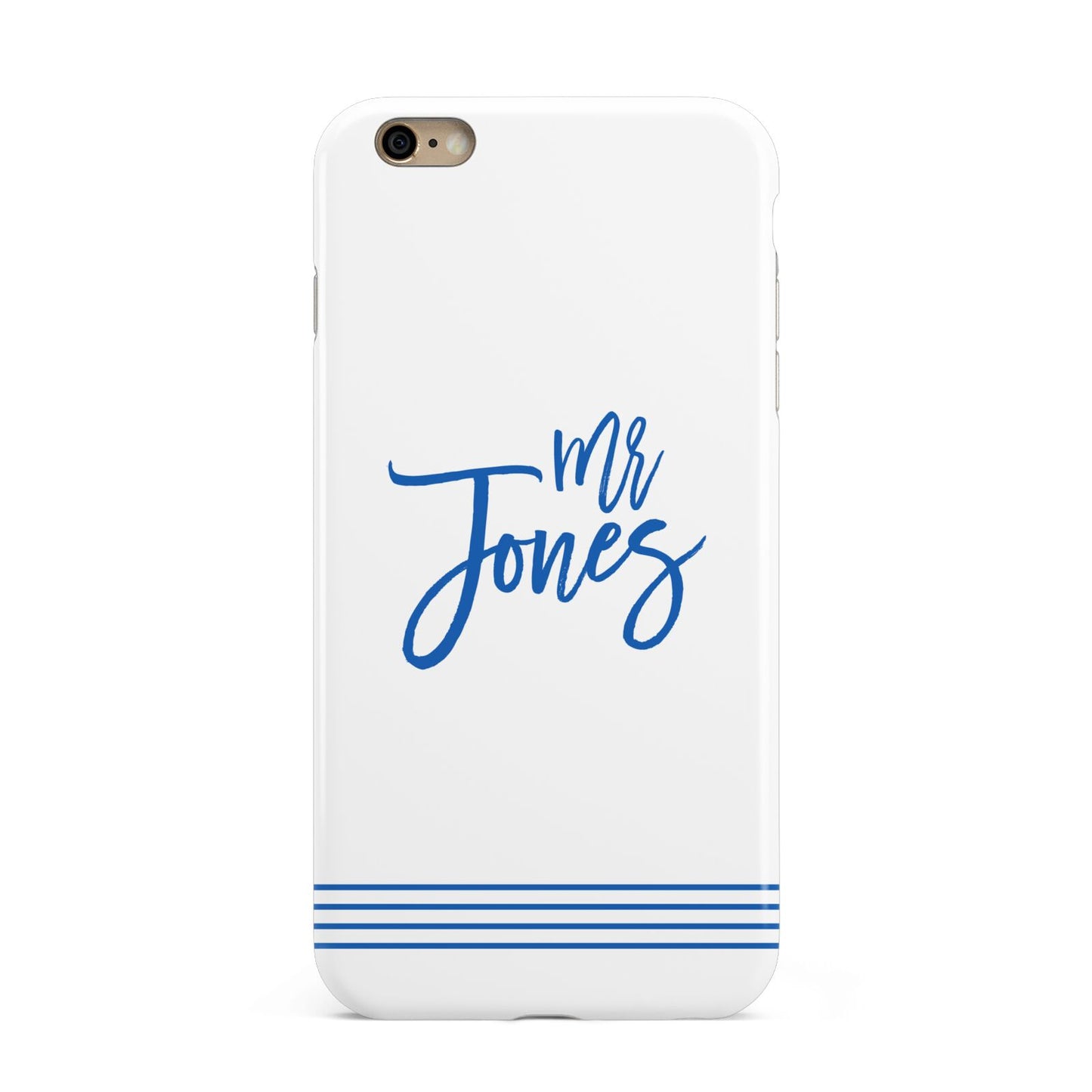 Personalised His Apple iPhone 6 Plus 3D Tough Case