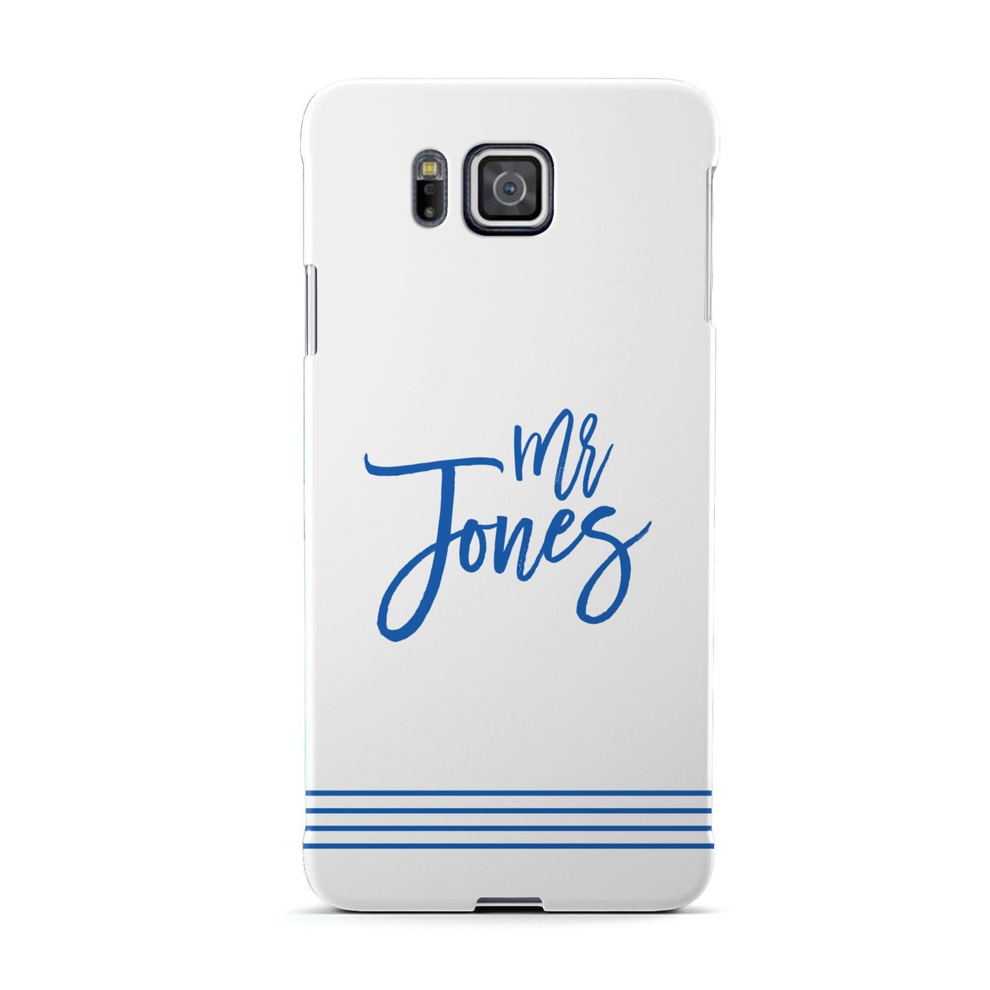 Personalised His Samsung Galaxy Alpha Case