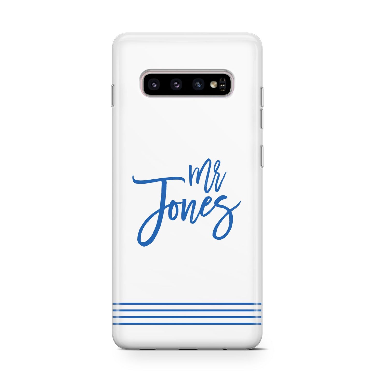 Personalised His Samsung Galaxy S10 Case
