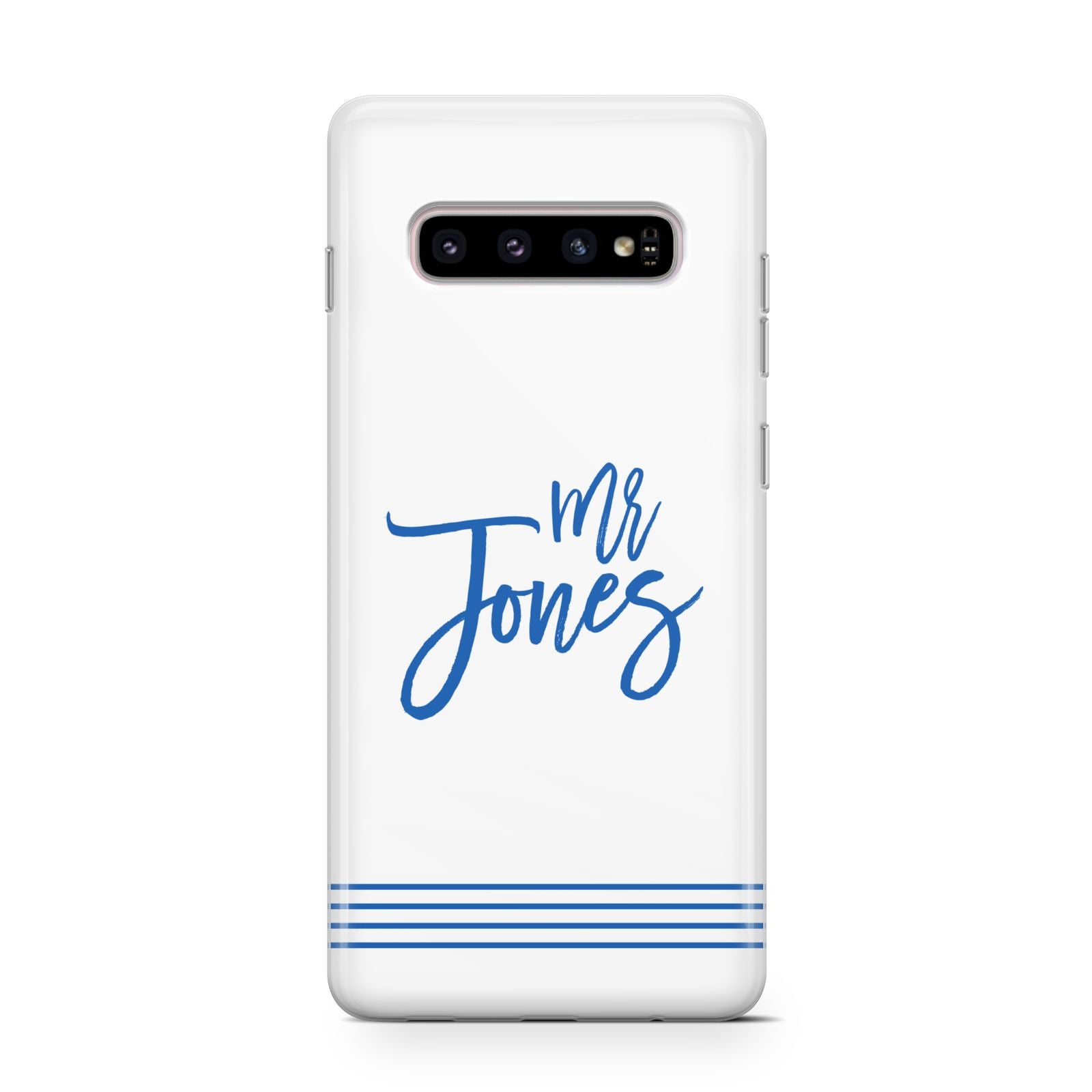 Personalised His Samsung Galaxy S10 Case