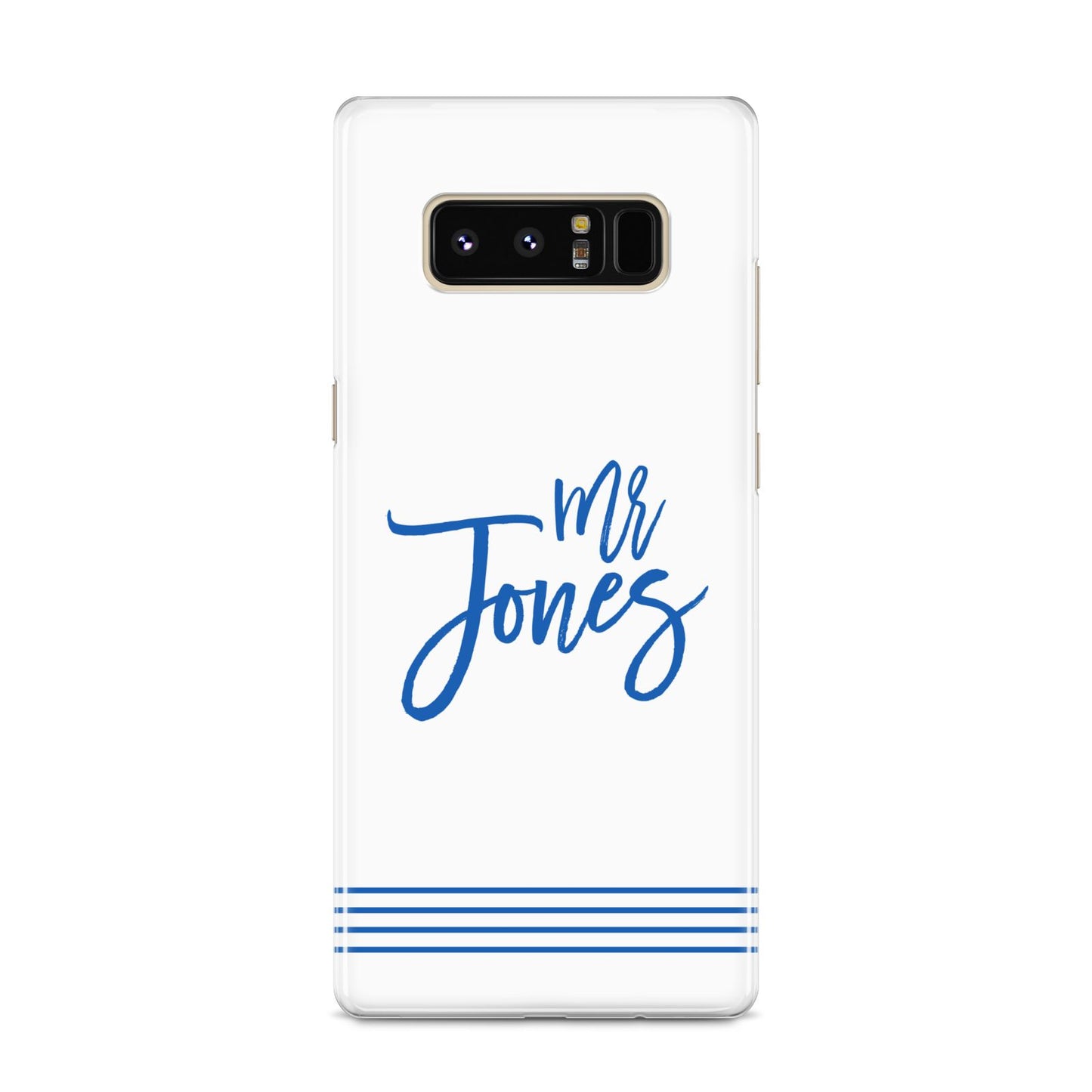 Personalised His Samsung Galaxy S8 Case