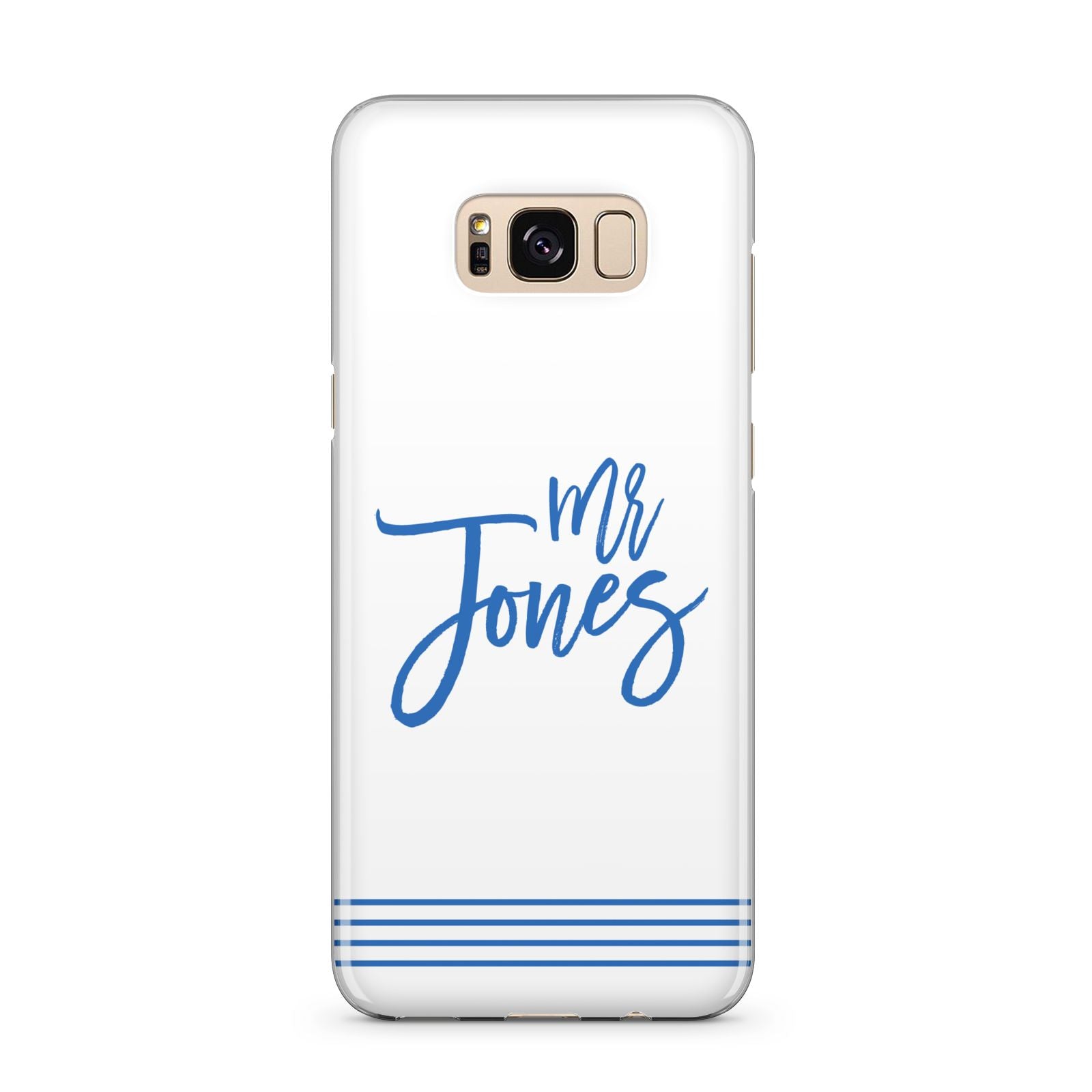 Personalised His Samsung Galaxy S8 Plus Case