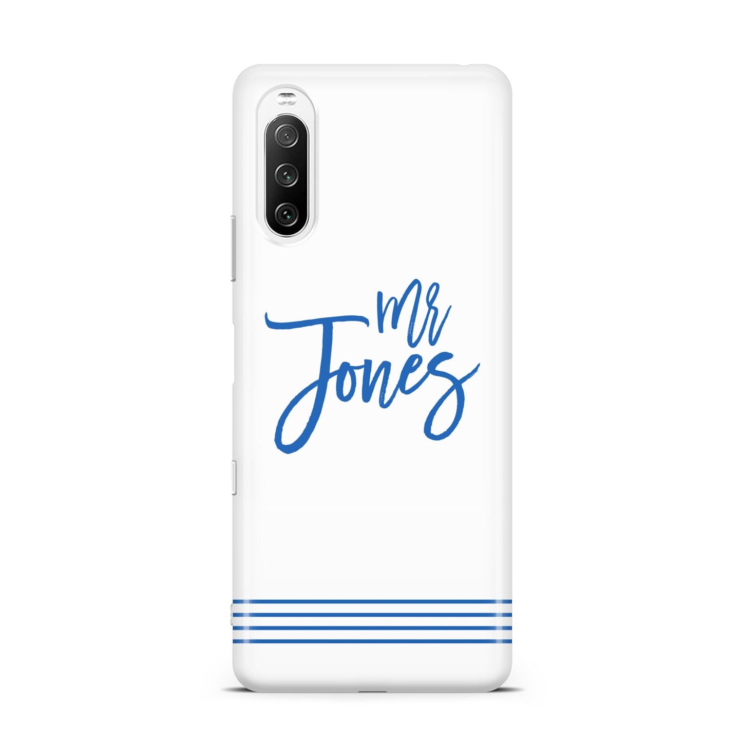 Personalised His Sony Xperia 10 III Case