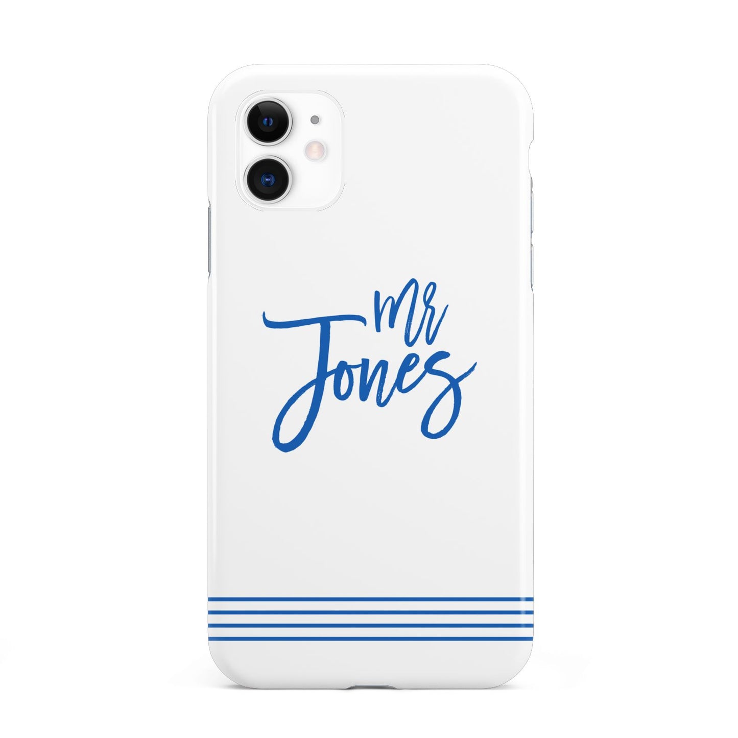 Personalised His iPhone 11 3D Tough Case