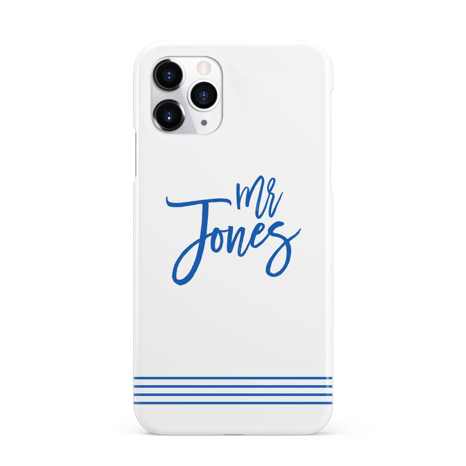 Personalised His iPhone 11 Pro 3D Snap Case