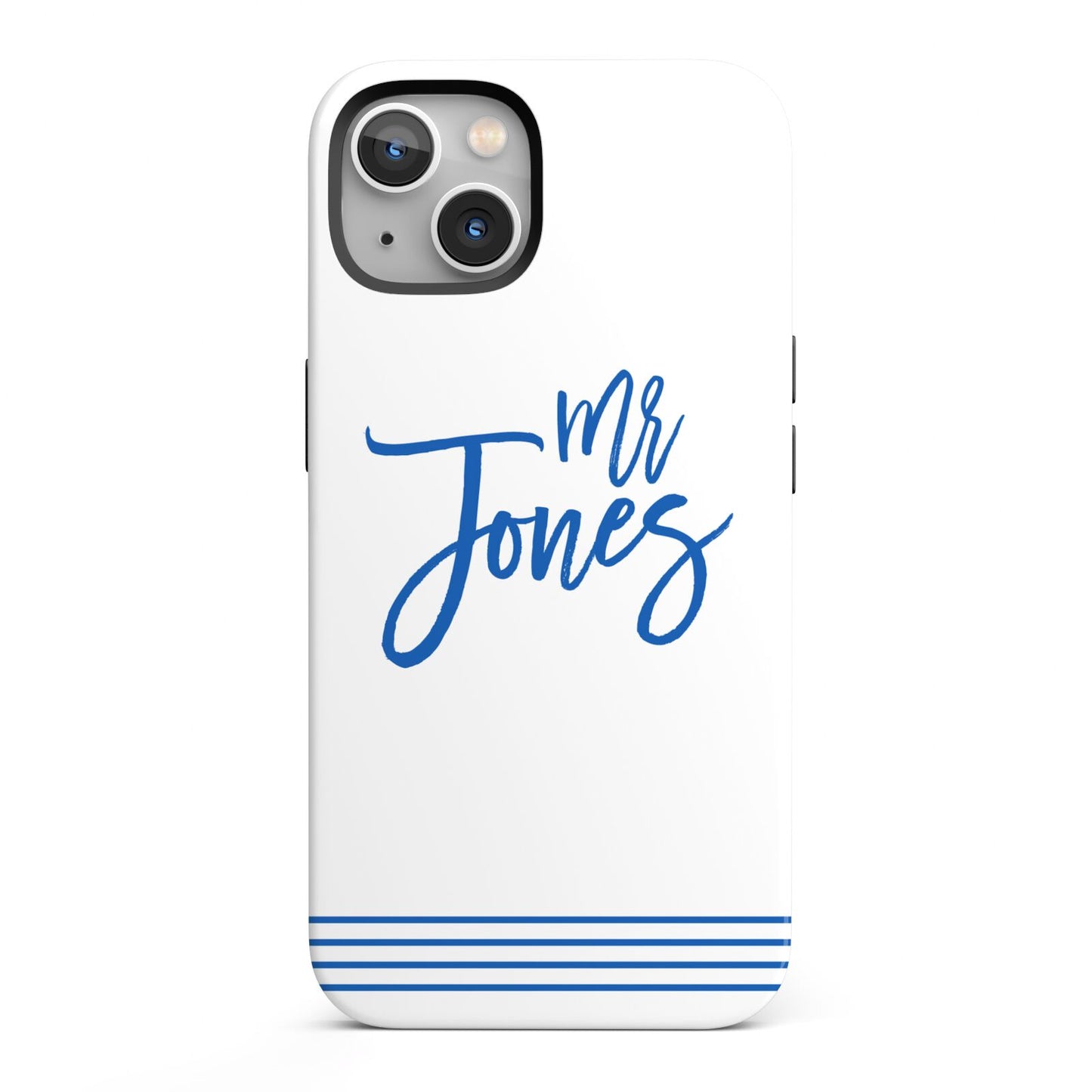 Personalised His iPhone 13 Full Wrap 3D Tough Case