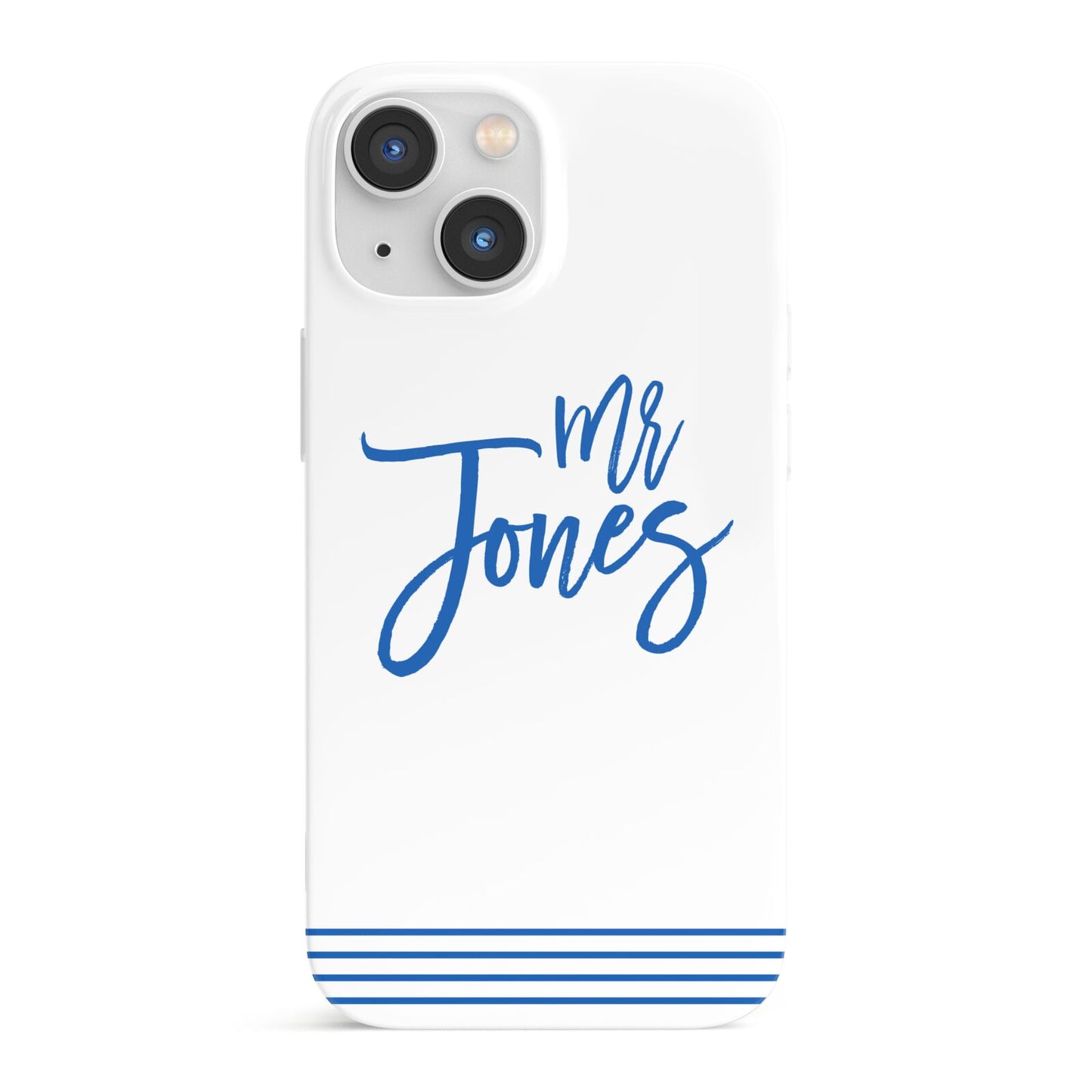 Personalised His iPhone 13 Mini Full Wrap 3D Snap Case