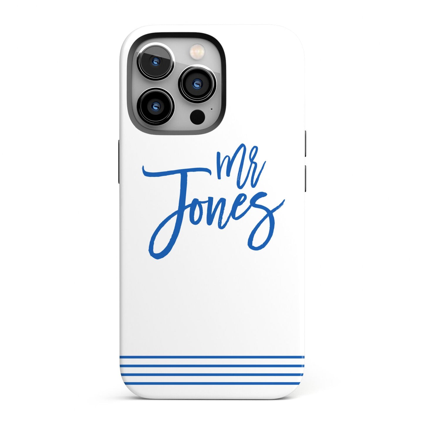 Personalised His iPhone 13 Pro Full Wrap 3D Tough Case