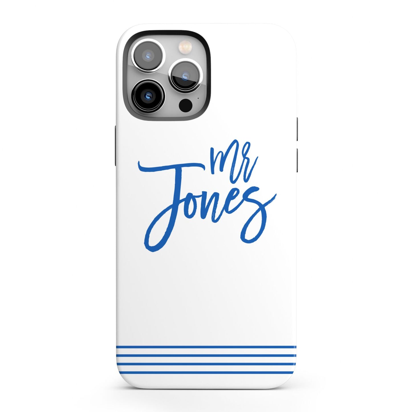 Personalised His iPhone 13 Pro Max Full Wrap 3D Tough Case