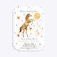 Personalised Horse Happy Birthday Deco Invitation Matte Paper