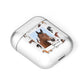 Personalised Horse Photo AirPods Case Laid Flat